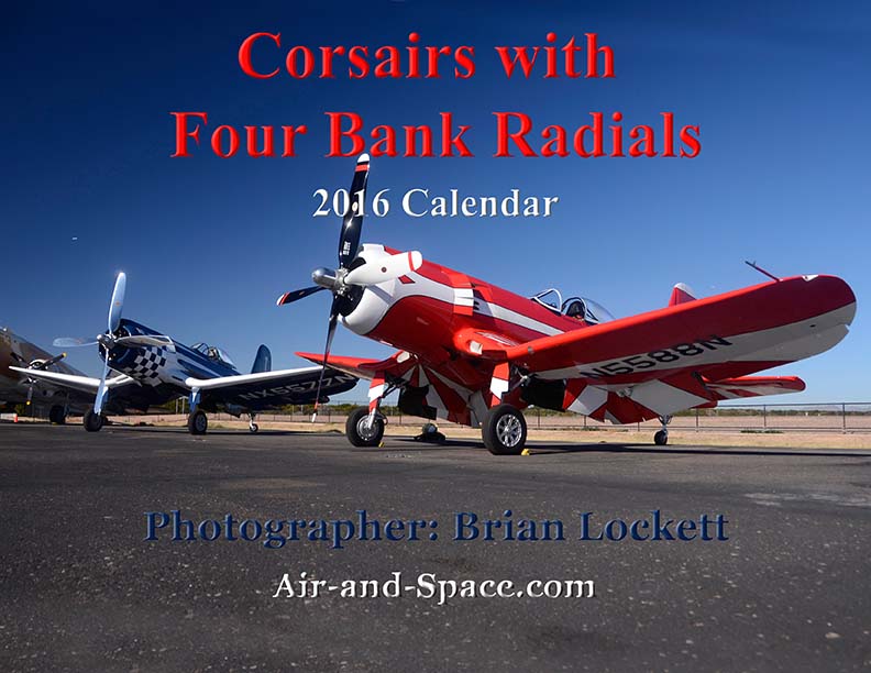 Lockett Books Calendar Catalog: Corsairs with Four Bank Radials
